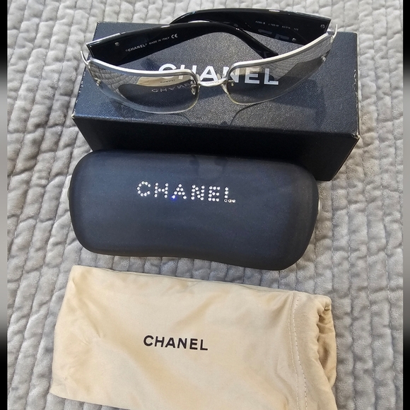 Chanel Silver Sunglasses - Picture 3 of 6